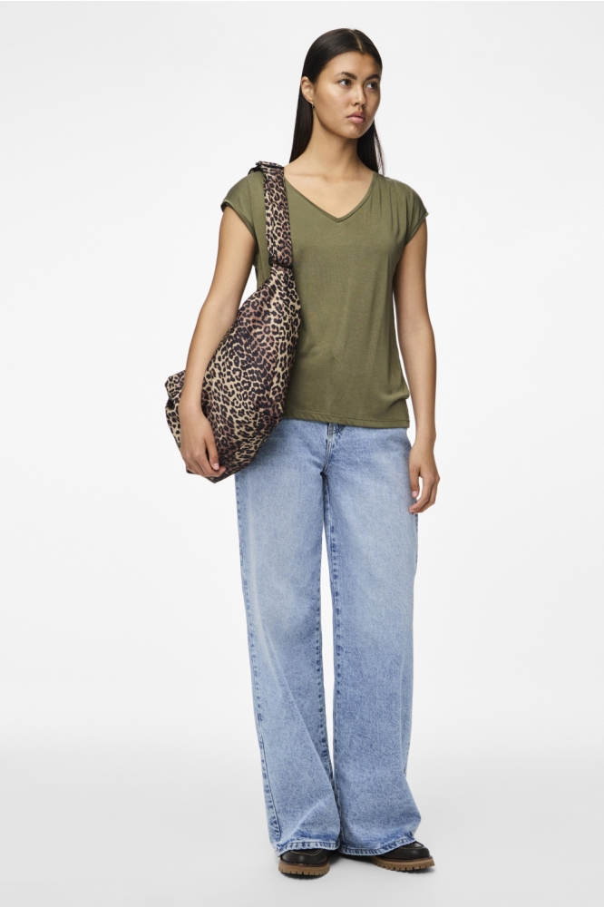 PCKAMALA TEE NOOS BC 17095260 GRAPE LEAF